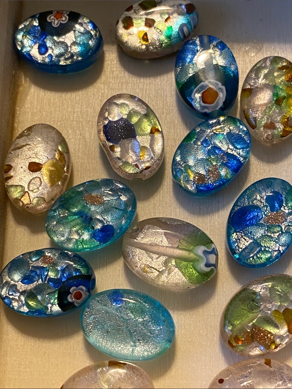 Bead Lot Natural Stone Beads Glass Beads Shell Bead Lot - Picture 9 of 12